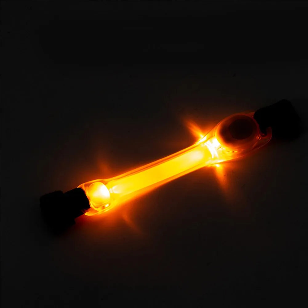 Light Up Dog Collars Night Safety LED Lighting Necklace Collar Battery Operated for Pet Dog Puppy Night Walking Glow LED Collar
